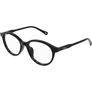Chloé Vrouw Chloé CH0316OA 001 Optische monturen Acetaat Zwart Transparant Rotonde