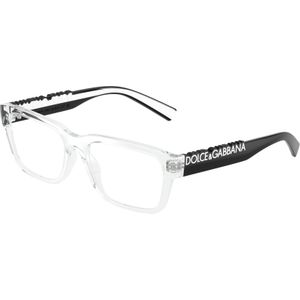 Dolce & Gabbana Unisex DG5112  3133 Optische monturen Geïnjecteerd Transparant Transparant Hurken Normaal