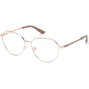 Guess Vrouw GU50169 028 Optische monturen Metaal Goud  Rotonde Normaal