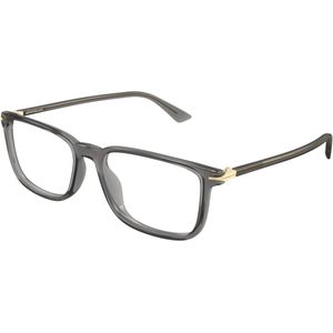 Montblanc Man MB0437O 003 Optische monturen Acetaat Grijs Transparant Kwadraat