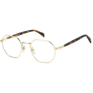 DAVID BECKHAM Man DB 1133 T5U Optische monturen Metaal Havana goud  Geometrisch