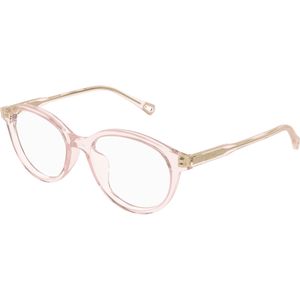 Chloé Vrouw CH0316OA 004 Optische monturen Acetaat Roos Transparant Rotonde