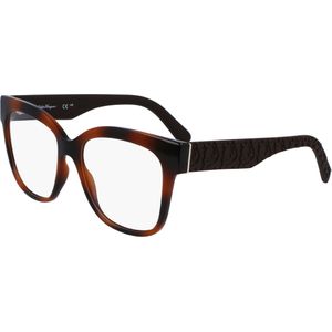 Ferragamo Vrouw SF2956E 240 Optische monturen Bio-injectie Bruin  Hurken Normaal Normaal
