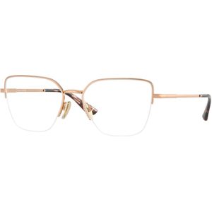 VOGUE EYEWEAR Donna VO4331 5152 Optische monturen Metallo Oro Trasparente Farfalla Normale