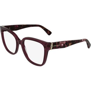 LONGCHAMP Vrouw LO2745 601 Optische monturen Acetaat Bordeaux  Hurken Normaal