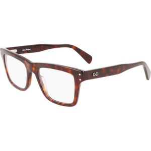 Ferragamo Man SF2923 219 Optische monturen Acetaat Havana  Hurken Normaal Fotochromatisch