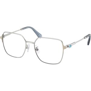 Swarovski Vrouw SK1020D 4020 Optische monturen Metaal Zilver Transparant Geometrisch Normaal