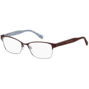 Tommy Hilfiger - TH 2107 - Optische Monturen - Bordeaux - Staal