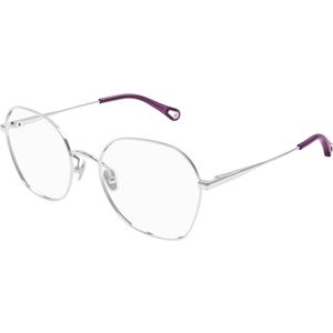 Chloé Vrouw CH0320O 003 Optische monturen Metaal Zilver Transparant Hurken