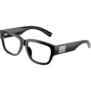 Dolce & Gabbana Man DG3423 501 Optische monturen Acetaat Zwart Transparant Hurken Normaal
