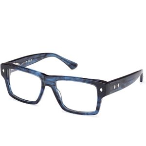 Web Man WE5415 92 Optische monturen Acetaat Blauw  Hurken Normaal