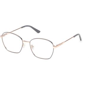Guess Uniseks GU50272 020 Optische monturen Metaal Grijs  Kwadraat Normaal