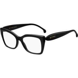 ETRO Donna ETRO 0087 807 Optische monturen Acetato Nero  Squadrata Normale