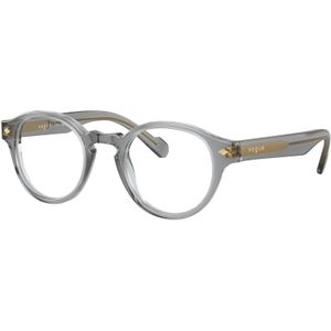 VOGUE EYEWEAR Man VO5332 2820 Optische monturen Plastic Grijs  Rotonde