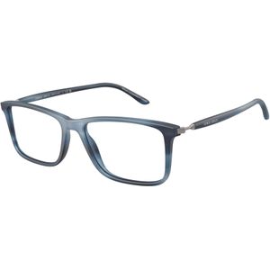 Giorgio Armani Man AR7261 6165 Optische monturen Acetaat Blauw Transparant Hurken Normaal