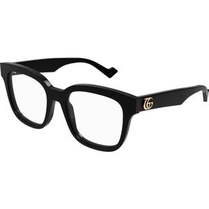 Gucci Vrouw GG0958O 004 Optische monturen Acetaat Zwart Transparant Hurken
