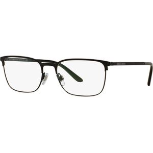 Giorgio Armani Man AR5054 3001 Optische monturen Metaal Zwart Transparant Hurken Normaal