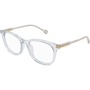 Chloé Vrouw CH0314OA 003 Optische monturen Acetaat Grijs Transparant Kwadraat