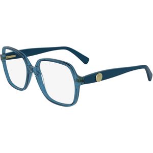 LONGCHAMP Vrouw LO2757 400 Optische monturen Acetaat Blauw  Hurken Normaal