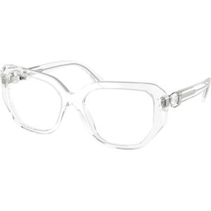 Swarovski Vrouw SK2035 1027 Optische monturen Acetaat Transparant Transparant Geometrisch Normaal