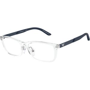 Emporio Armani Kind EK3009  5893 Optische monturen Geïnjecteerd Transparant Transparant Hurken Normaal