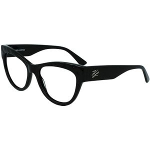 Karl Lagerfeld Vrouw KL6065 007 Optische monturen Plastic Zwart  Kattenoog