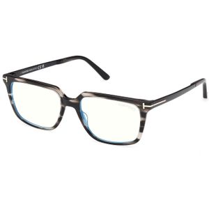 TOM FORD Man FT6039-B 56 Optische monturen Acetaat Havana  Hurken Normaal