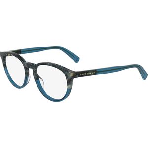 LONGCHAMP Vrouw LO2752 408 Optische monturen Acetaat Blauw  Geometrisch Normaal
