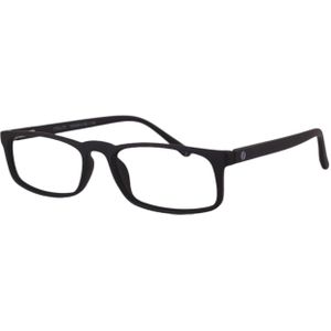 Vitallite Unisex Mod. 503 blauw blok Leesbrillen Acetaat Zwart  Hurken Blauw anti-licht