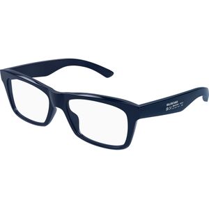 Balenciaga Man Balenciaga BB0426O 005 Optische monturen Acetaat Blauw Transparant Kwadraat