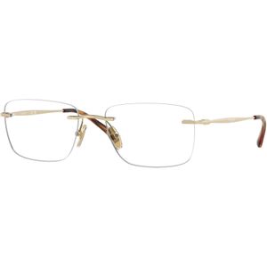 VOGUE EYEWEAR Vrouw VO4314I 848 Optische monturen Metaal Goud Transparant Kussen Normaal