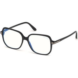 TOM FORD Vrouw FT5578-B 1 Optische monturen Acetaat Zwart  Geometrisch Normaal