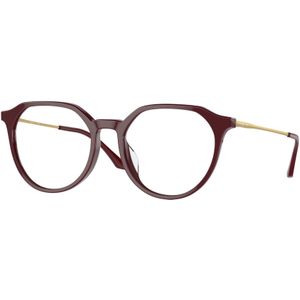 VOGUE EYEWEAR Vrouw VO5430D 2139 Optische monturen Acetaat Rood Transparant Geometrisch Normaal