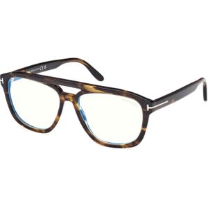 TOM FORD Man FT6024-B 55 Optische monturen Acetaat Havana  Hurken Normaal