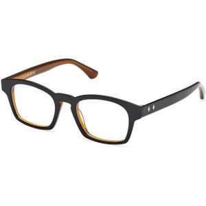 Web Man WE5460 005 Optische monturen Acetaat Zwart  Kwadraat Normaal