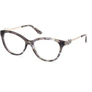 Guess - GU50230 - Optische Monturen - Grijs - Acetaat - Kattenoog