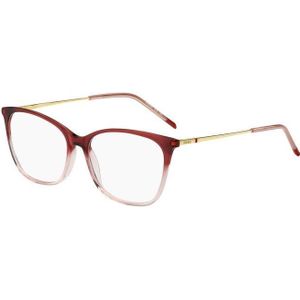 Hugo Boss Vrouw Hg 1294 0T5 Optische monturen Acetaat Bordeaux  Vlinder