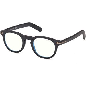 TOM FORD Man FT5629-B 002 Optische monturen Acetaat Zwart  Rotonde Normaal