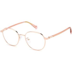 Polaroid Unisex PLD D456/G DDB Optische monturen Metaal Roos  Rotonde