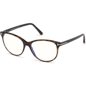 Tom Ford - FT5544-B - Optische Monturen - Havana - Acetaat - Kattenoog