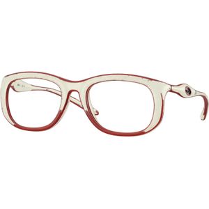 DIESEL Unisex DL6006U  2010 Optische monturen Geïnjecteerd Wit Transparant Rotonde Normaal