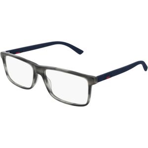 Gucci Man GG0424O 007 Optische monturen Acetaat Grijs  Hurken