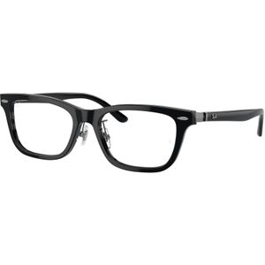 Ray - Ban Unisex RX5426D 8286 Optische monturen Acetaat Zwart Transparant Kussen Normaal
