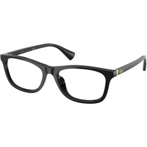 Ralph Lauren Vrouw RA7179U  5001 Optische monturen Acetaat Zwart Transparant Hurken Normaal