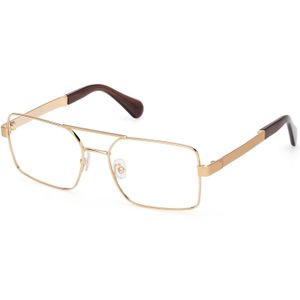 MAX&Co Vrouw MO5182 030 Optische monturen Metaal Goud  Geometrisch Normaal