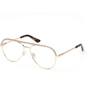 Guess Vrouw GU50321 032 Optische monturen Metaal Goud  Piloot Normaal