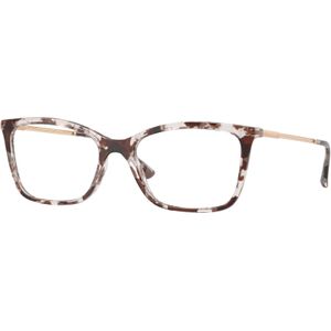 VOGUE EYEWEAR Donna VO5563 3218 Optische monturen Nylon Tartaruga Trasparente Farfalla Normale
