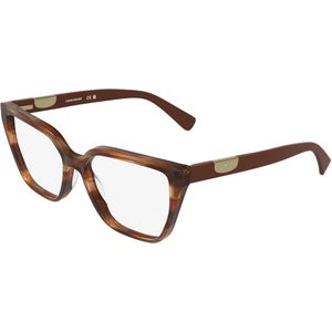 LONGCHAMP Vrouw LO2785 211 Optische monturen Acetaat Bruin  Kattenoog Normaal