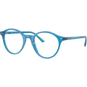 Ray - Ban Unisex RX5430 Bernard 8442 Optische monturen Acetato Blu Trasparente Pantos Normale