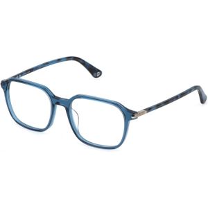 Police Man VPLP13 ROADIE 7  0T31 Optische monturen Acetaat Blauw  Kwadraat